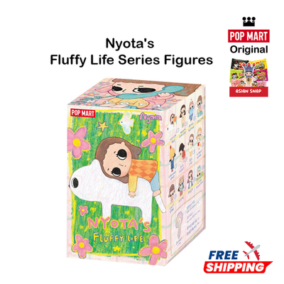 POP MART Nyota's Fluffy Life Series Figures - Vinyl Plush Blind