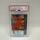 1st Print CHARMANDER THE STRAY POKEMON HOLO Topps BLUE LOGO POKEMON CARD PSA 6