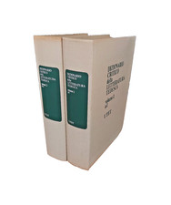 "DIZIONARIO CRITICO DELLA LETTERATURA TEDESCA - 2 Volumi" Sergio Lupi, UTET 1976