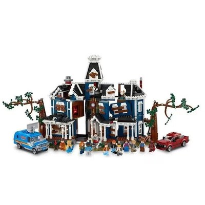 11370PCS Creel House Mansion MOC Building Blocks Horror Display Model Kit