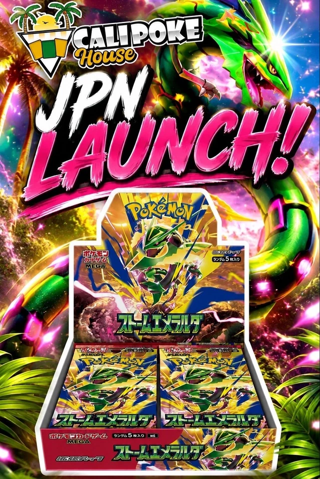 MEGA Rayquaza JP LAUNCH