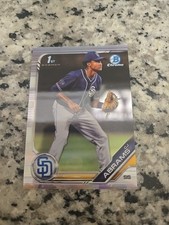 C.J. Abrams 2019 1st Bowman Draft Chrome Refractor San Diego Padres BDC-85 Mint.
