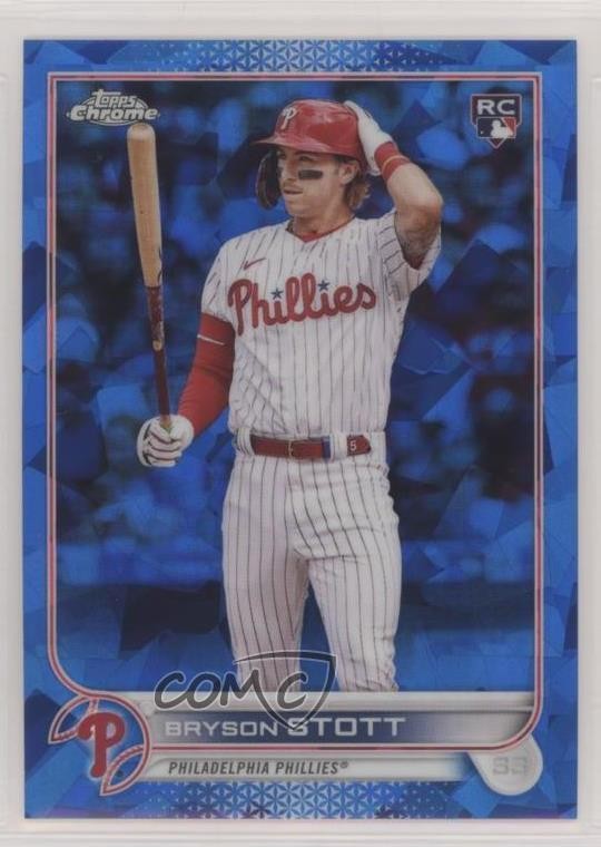 2022 Topps Chrome Update Sapphire Edition Bryson Stott #US224 00ji