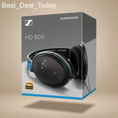 Sennheiser HD 600 Over the Ear Headphone Audiophile Hi-Res Open