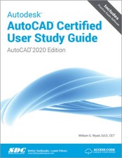 Autodesk AutoCAD Certified User Study Guide - Perfect Paperback - GOOD