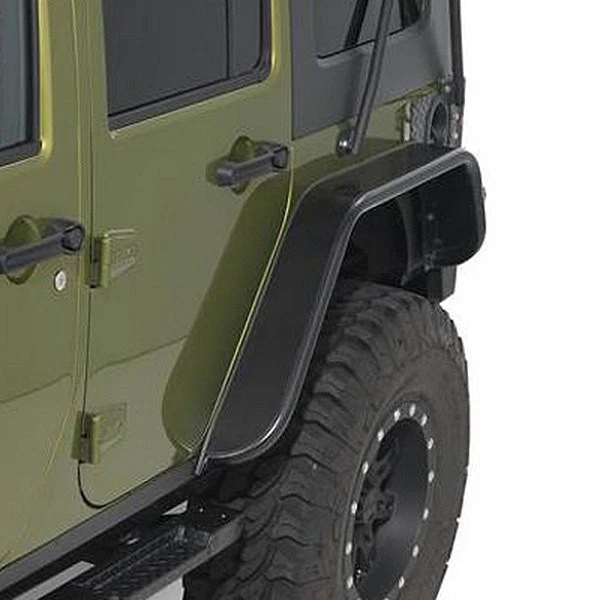 For Jeep Wrangler 1997-2006 Warrior 7304 Rear Tube Fender Flares Foto 2 de 3