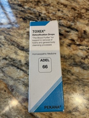 Adel 66 Drops Toxex 20ml (Pack of 3) Homeopathic DETOX Drop