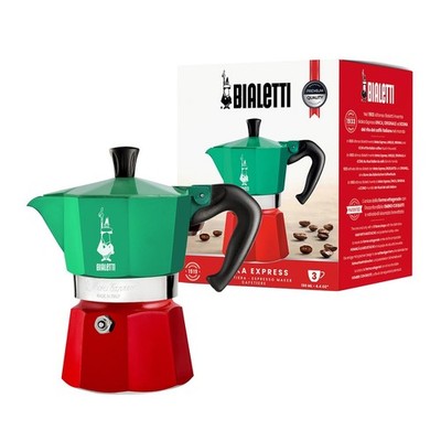 Bialetti - Moka Express Italia Collection: Iconic Stovetop Espresso Maker, Makes