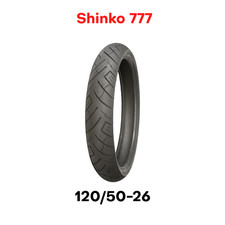 New Shinko Sr 777 Sr777 Motorcycle Tire Front 12050-26 120 50 26