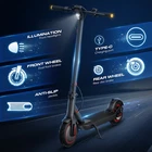 Electric Scooter 25KM/H 30KM Long Range Folding E-Scooter 7.8AH Safe Commuter US
