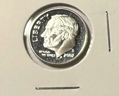 2002-s proof roosevelt dime - 90% silver cameo