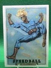 2024 Skybox Marvel Masterpieces 92 Platinum #88 Speedball Canvas Parallel