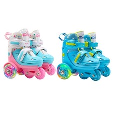 PU Roller Skating Shoes Size Optional Children Roller Skates Safe Fun Boys Girls