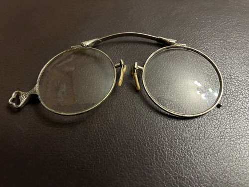 Antique Pince Nez 12k Gold Filled Eyeglasses