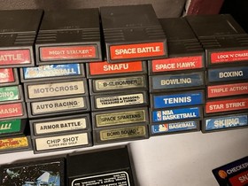 Intellivision Console with voice module and 36 games Donkey Kong & Manuals