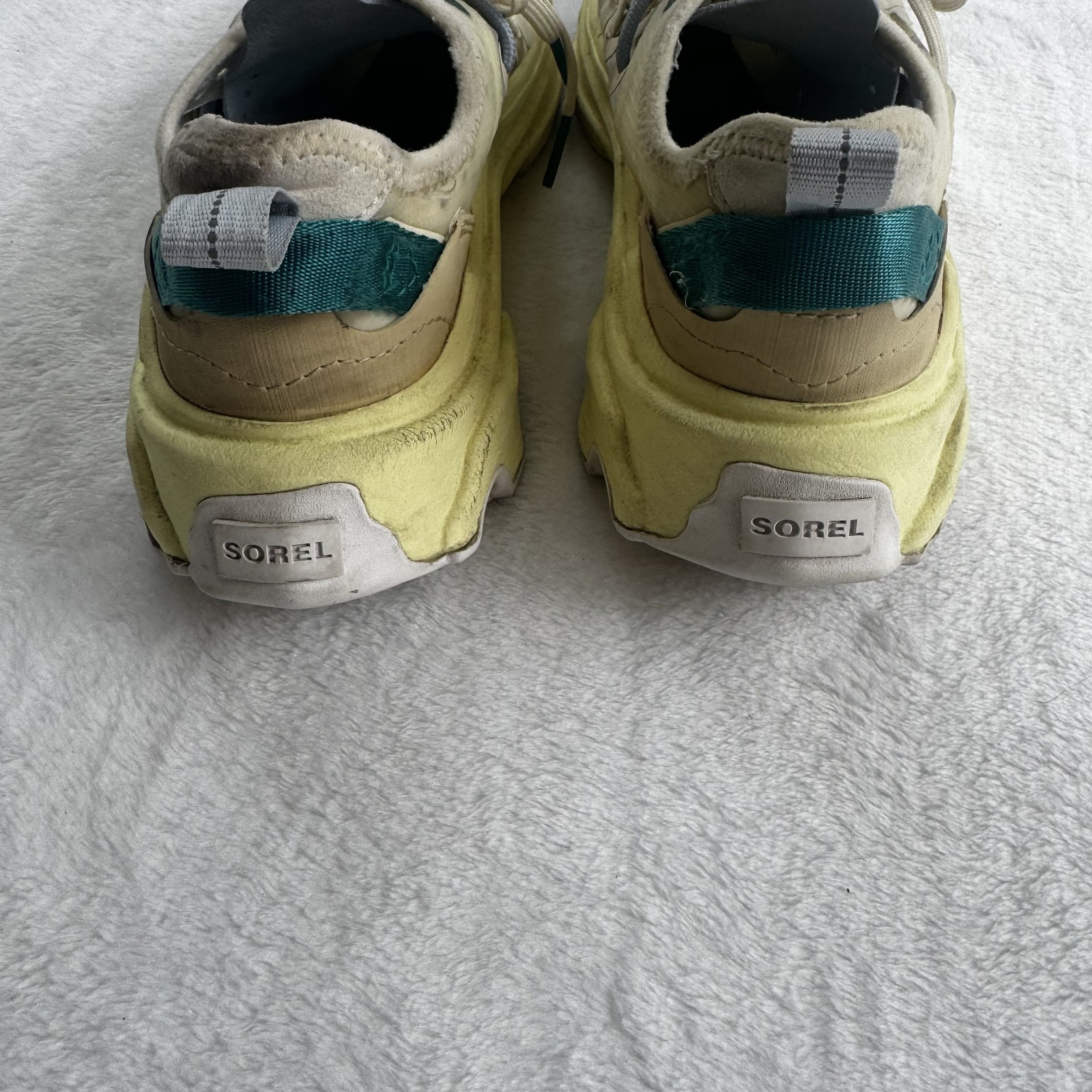 SAOLA Scarpe Sorel Kinetic Breakthru Tech in pizzo da donna taglia 7 sneakers sportive da corsa