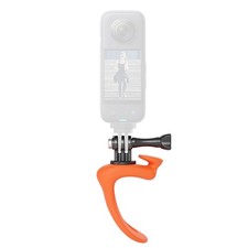 Orange Flexible Mount For Gopro Hero/Insta360/DJI Action Camera 360  Rotation