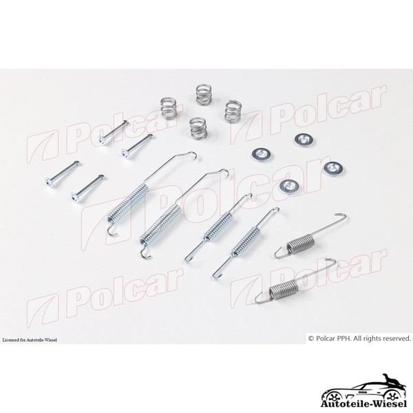 ZubehöRsatz Bremsbacken Hinten FüR Peugeot 306 Break Cabrio 205 I II 83-95-image