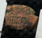 NETHERLANDS EAST INDIES 1809 1 STUIVER COPPER BONK