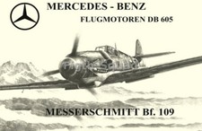 WW2 Picture Photo German Luftwaffe Messerschmitt Bf 109 Mercedes 4966