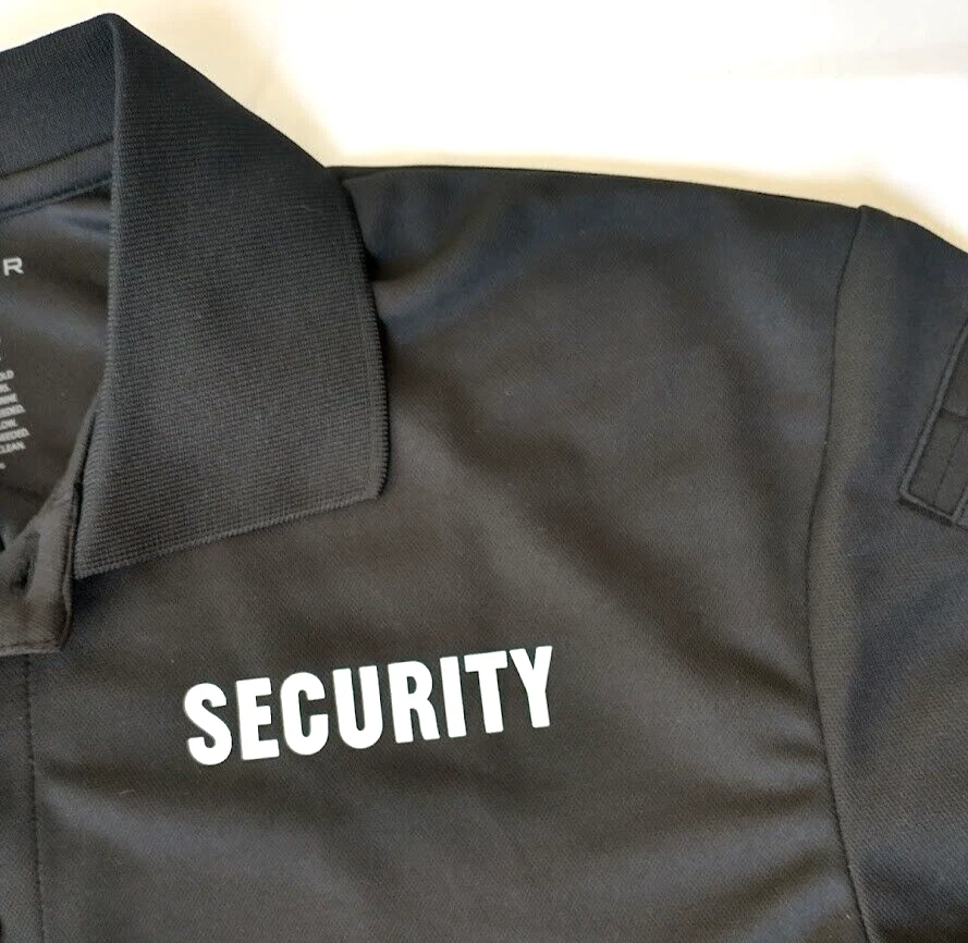 Uniforme de seguridad Propper para hombre pequeño manga corta Dri Fit polo negro Foto 4 de 4