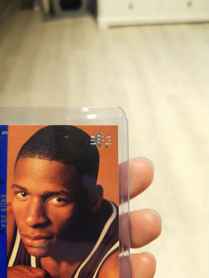 1996 96-97 SP Ray Allen Rookie RC #136  HOF and one of the greatest shooter 🔥🎯 - image 2 of 4