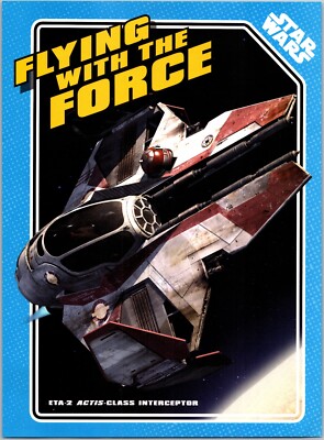 ETA-2 Actis-Class Interceptor Star Wars Poster Art PROMO Original Pin-Up Movie