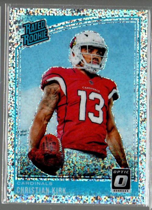 2018 Donruss Optic White Sparkle #163 Christian Kirk RR SP