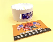 DrillHog 2-3/4" Bi-Metal Hole Saw 2-3/4" Cutter HI-Moly Lifetime Warranty USA 