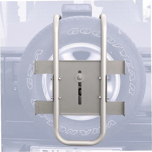 PORTABICI DA RUOTA DI SCORTA FUORISTRADA PERUZZO STELVIO 4X4 2 BICI ALLUMINIO - Immagine 4 di 4