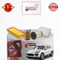 Inspektionskit Filter Und ÖL Porsche Cayenne II 3.0 V6 Diesel 180KW Von 2012->