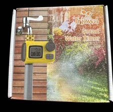 NEW in BOX TRJZWA Smart Watering System Timer Sprinkler 1 Outlet Yellow YZD01