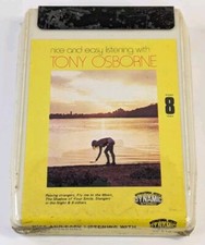 Nice & Easy Listening with Tony Osborne Stereo 8 Track Cartridge 1973 Unopened
