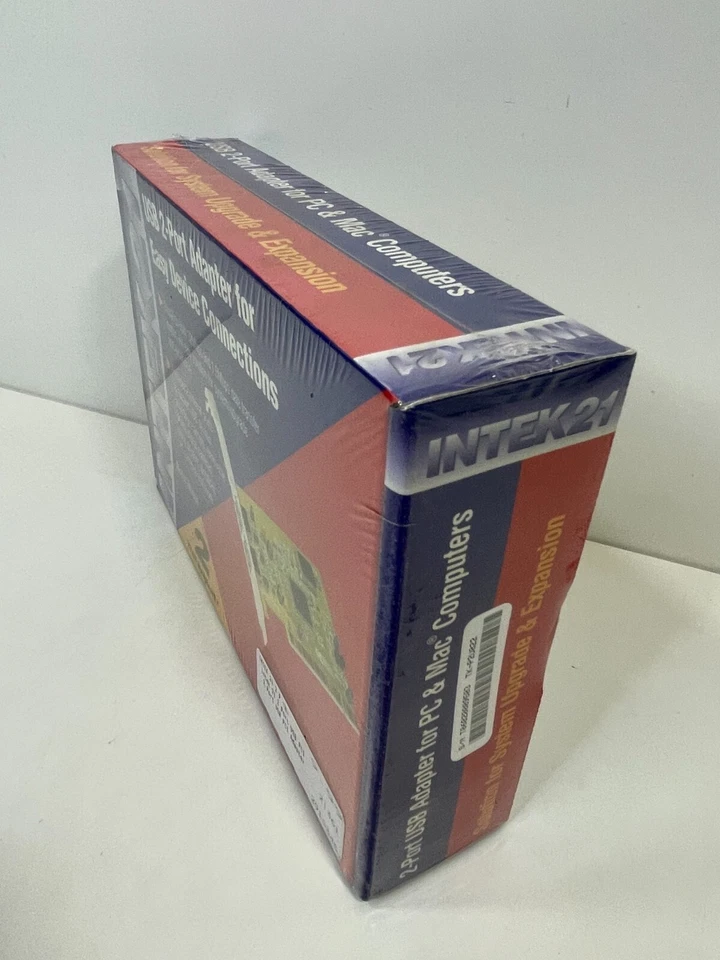 Intek21 2-Port USB PCI Adapter Model TK9906 NEW, SEALED, OLD STOCK - Image 2 of 4