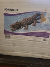 Realistic Floating Large Crocodile 30" Works in Pool as Decoy or as Decoration