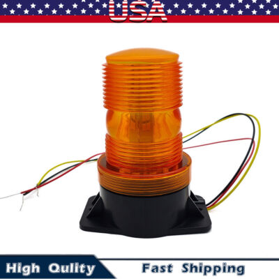 30 LED Strobe Beacon Light For Klift Truck ATV Rooftop Amber Emergency Warning