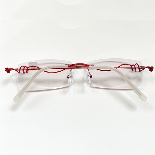 Women Rimless Reading Sun Glasses Blue Light Blocking Gradient Rectangle Readers - Picture 19 of 22