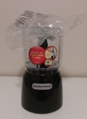 Hamilton Beach Black Stack & Press 3 Cup Chopper