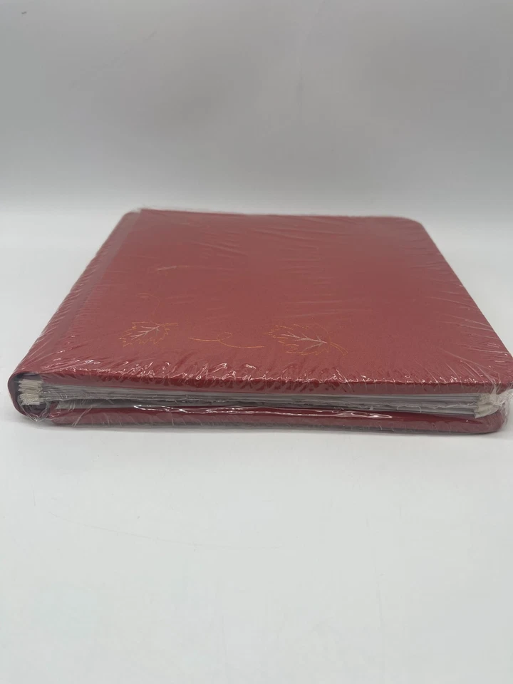 Creative Memories 7 x 7 naranja quemado con álbum de hojas de otoño y 12 hojas en blanco NUEVO Foto 3 de 4