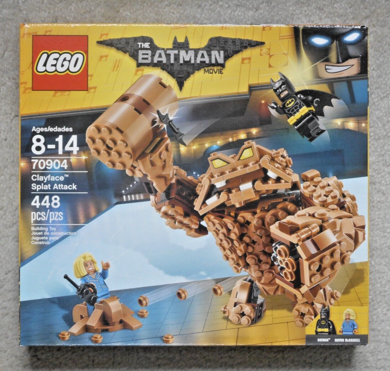 LEGO The LEGO Batman Movie Sets: 70904 Clayface Splat Attack NEW