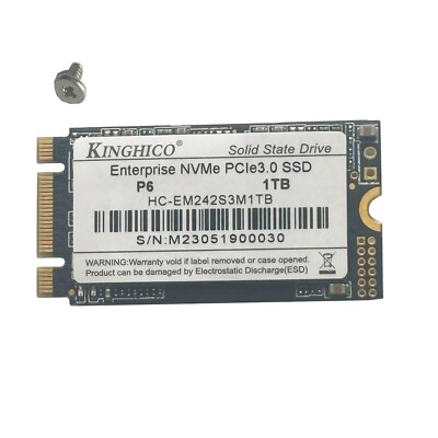 2242 1TB SSD PCI-e NVme Dell ALIENWARE 15 R3 R4 5491