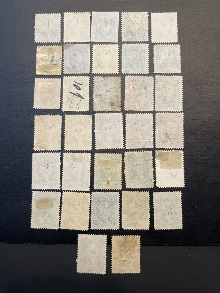 Us Revenue Scott #R1c,3,5a,5,6,8-11,13,15,16,18-20,22-28,32-37,39,40,42 Used Ng - Image 2 of 2