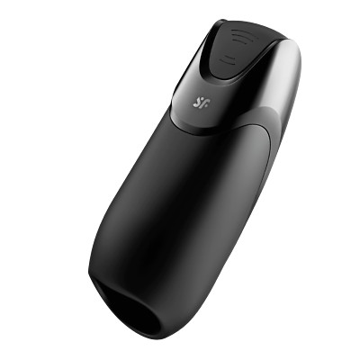 Satisfyer 'Men Vibration+ Connect App', Bluetooth Masturbator mit App (14 cm)
