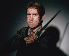 MATTHEW LEWIS signed Autogramm 20x25cm HARRY POTTER in Person autograph COA