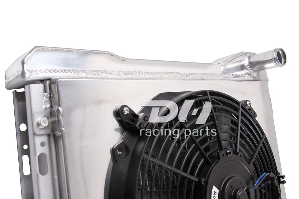 Ventilador de cubierta de radiador de aluminio de 3 filas apto para Chevy Camaro Pontiac Firebird 82-92 #951 Foto 4 de 4