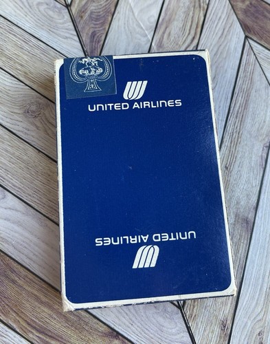 Carte da gioco vintage United Airlines - sigillate mai aperte - Foto 2 di 5