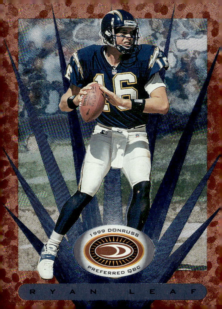 1999 Donruss Preferred QBC Ryan Leaf #27