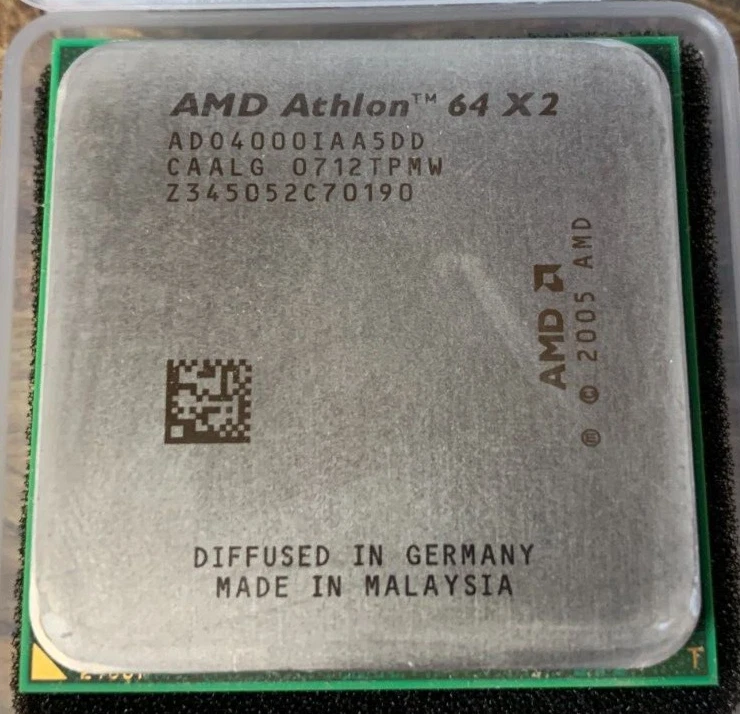 AMD Athlon 64 X2 4000 ADO4000IAA5DD 2.1GHz 2 x 512KB Socket AM2 65W Processor