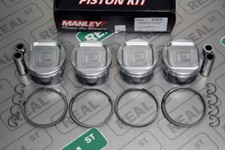 Manley Platinum Series Forged Pistons Fits Impreza WRX EJ20 EJ205 92mm 8.5.1 8.5
