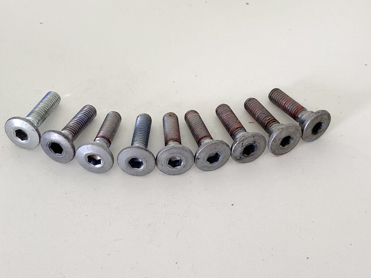 P KAWASAKI NINJA 250 R EX250K Schrauben für Bremsscheiben vorn